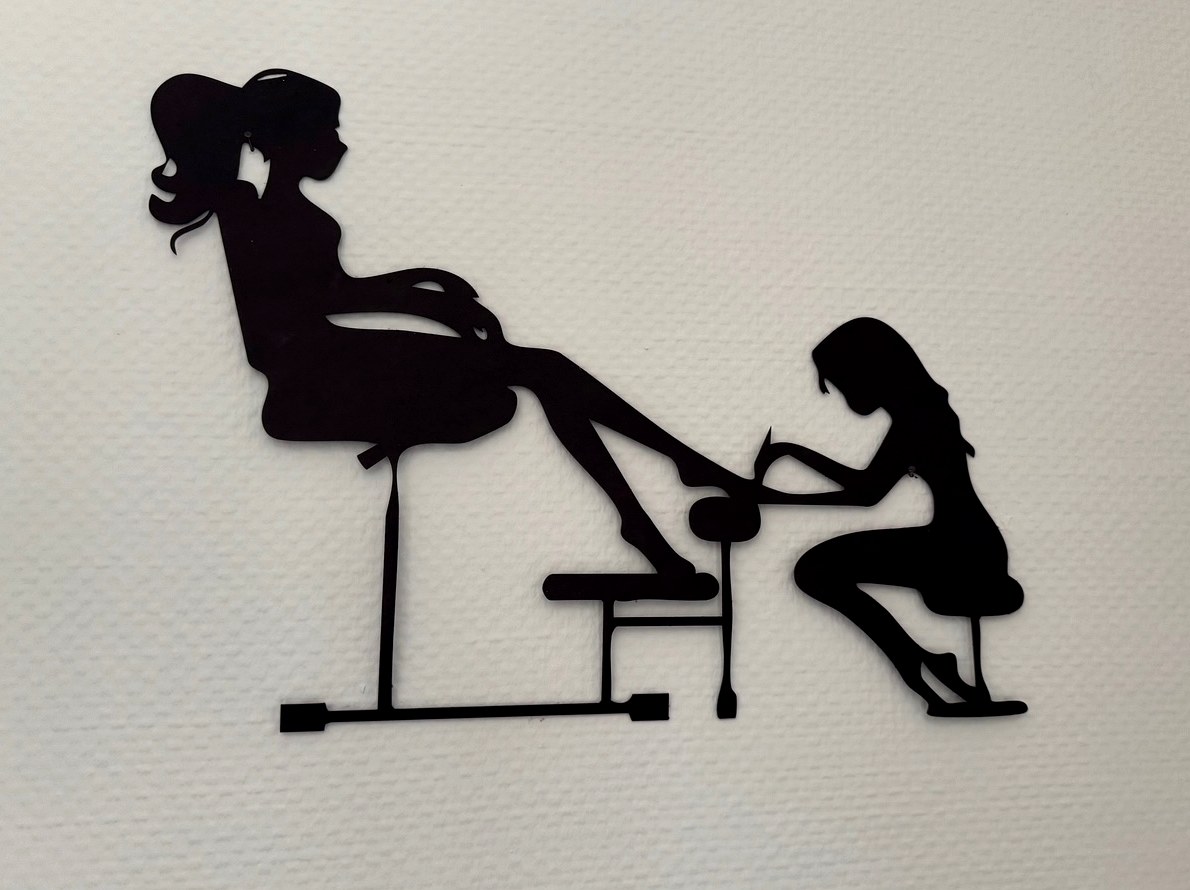 Salon-Detail im Nagelstudio Bereich